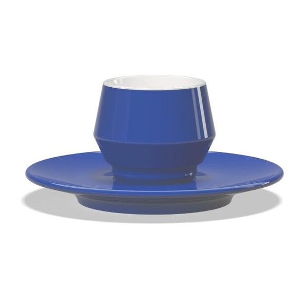 Filiżanki do kawy Club House Maniko 120 ml - Niebieska