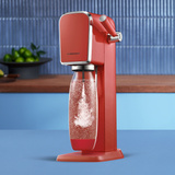 Saturator do wody gazowanej SodaStream Art - Mandarin Red zestaw startowy
