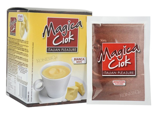 Biała czekolada na gorąco Magica Ciok 10x25g