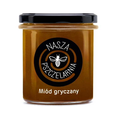 Miód gryczany Nasza Pszczelarnia 450g - opinie w konesso.pl