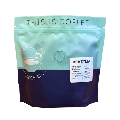 Kawa ziarnista Cafelito Brazylia Carmo de Minas 250g - opinie w konesso.pl