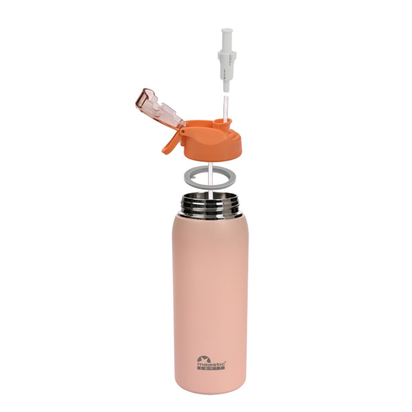 Butelka termiczna na wodę Majestic Sport Delta 750 ml - Różowa