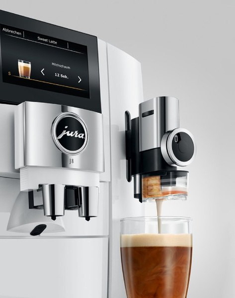 Ekspres do kawy Jura J8 Piano White (EA)