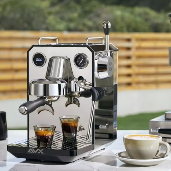 Ekspres do kawy AVX EM1 Lux - Chrom