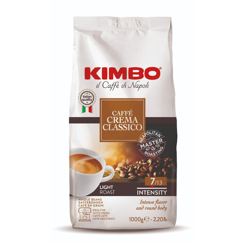 Kawa ziarnista Kimbo Caffè Crema Classico 1kg - opinie w konesso.pl