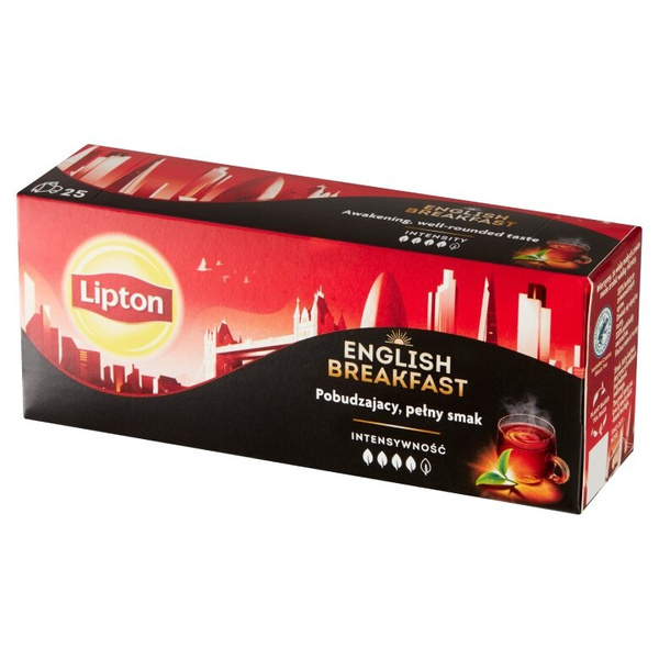 Herbata czarna Lipton English Breakfast 25x2g