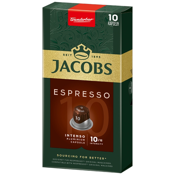 Kapsułki do Nespresso Jacobs Espresso 10 Intenso 10 szt.