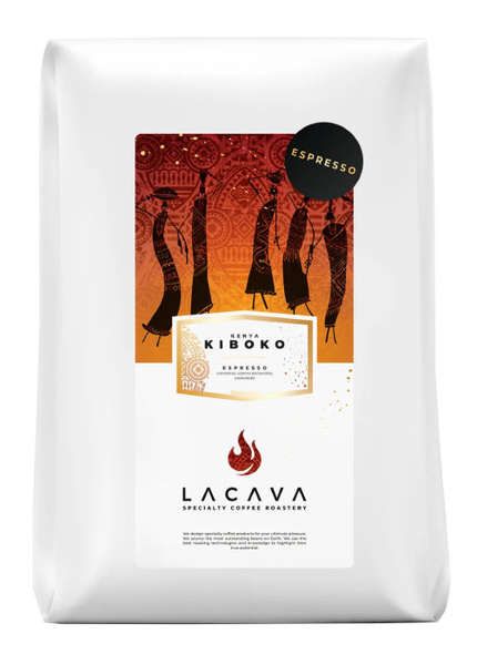 Kawa ziarnista LaCava Kenia Kiboko Espresso 1kg - NIEDOSTĘPNY