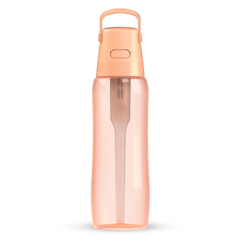 Butelka filtrująca wodę Dafi SOLID 0,7 L + filtr - Peach Fuzz barwiona