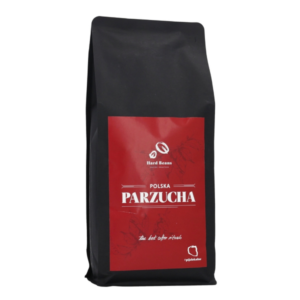 Kawa ziarnista Hard Beans Polska Parzucha 1kg