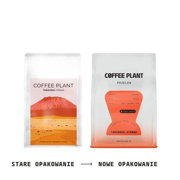 Kawa ziarnista COFFEE PLANT Tanzania Iyenga 250g - NIEDOSTĘPNY