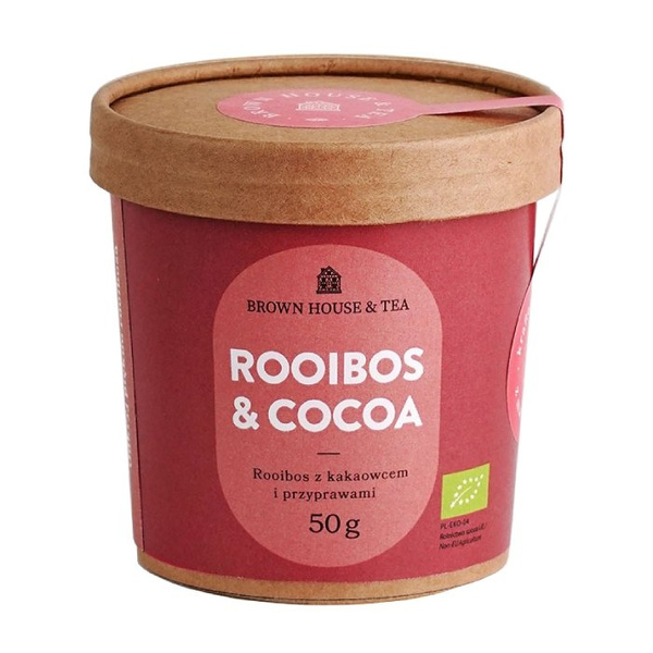 Ziołowa herbata Brown House & Tea Rooibos & Cocoa 50g – NIEDOSTĘPNY