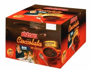 Czekolada na gorąco Ristora w saszetkach 50x25g - opinie w konesso.pl