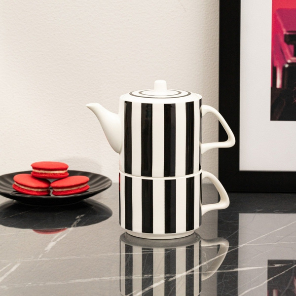 Dzbanek z filiżanką Homla BRETA 300 ml