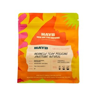 Kawa ziarnista HAYB Indonesia Team Pegasing Anaerobic Natural 250g - NIEDOSTĘPNY