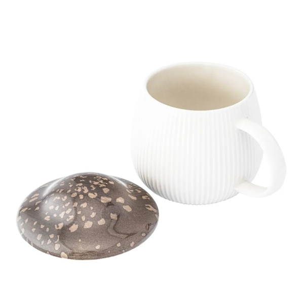 Kubek Altom Design Pod Kapeluszem - Grzybek brązowy 370 ml