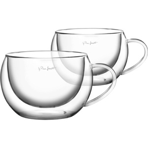 Szklanki termiczne do cappuccino Lamart Vaso 270 ml - 2 szt. - opinie w konesso.pl