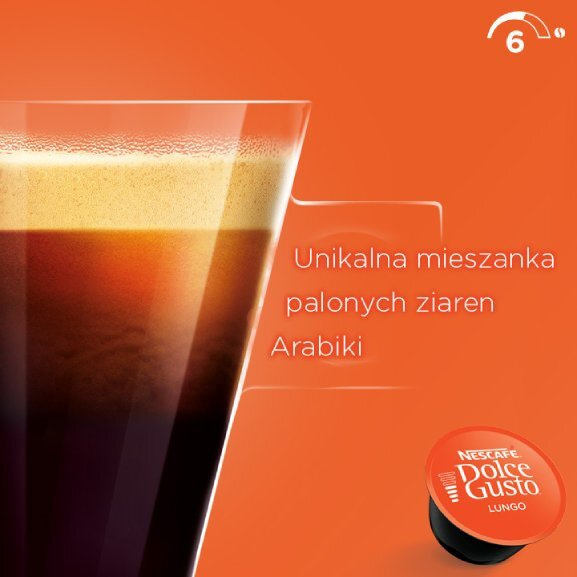 OUTLET - Kapsułki Nescafé Dolce Gusto Lungo 16 sztuk