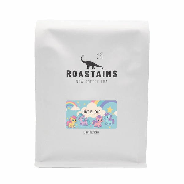 Kawa ziarnista Roastains Brazylia Milky Cloud - Love is Love 1kg – NIEDOSTĘPNY