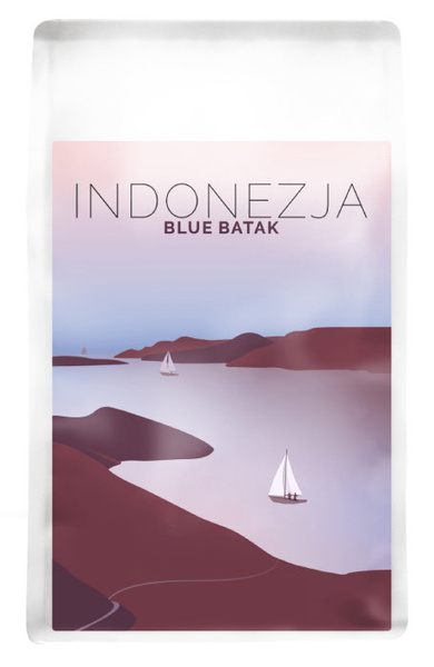 Kawa ziarnista COFFEE PLANT Indonezja Blue Batak 250g - NIEDOSTĘPNY