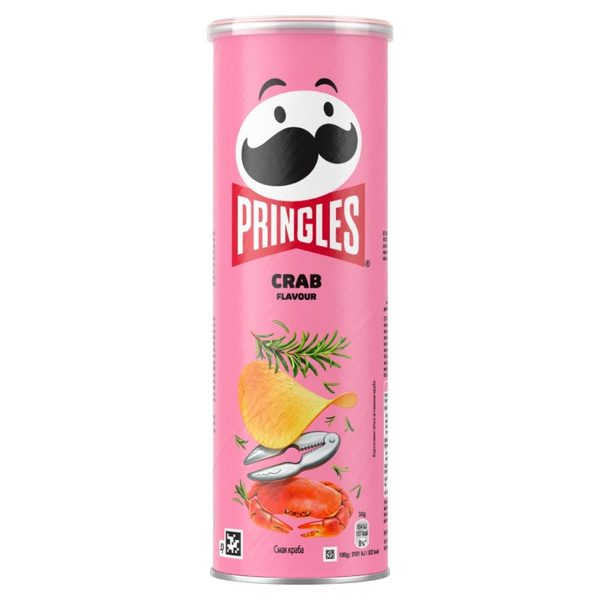 Chipsy Pringles Crab Flavour 165g