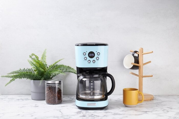 Ekspres do kawy Haden Heritage - Turkusowy + GRATIS Kawa HAYB Konesso Filter Blend 250g