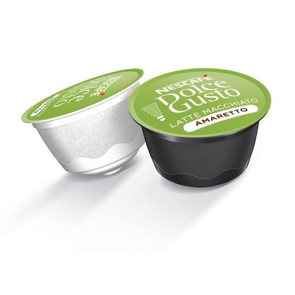 Kapsułki Nescafé Dolce Gusto Latte Macchiato Amaretto 16 sztuk - NIEDOSTĘPNY 