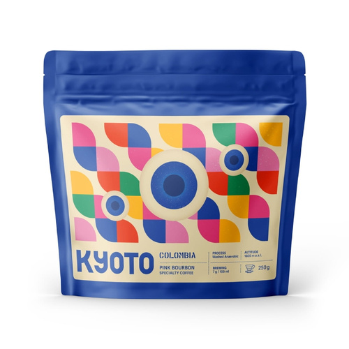 Kawa ziarnista Kyoto Colombia La Vega Pink Bourbon 250g