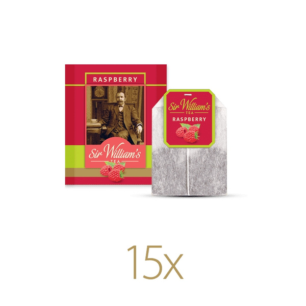 Owocowa herbata Sir Williams Tea Raspberry 15x2,4g