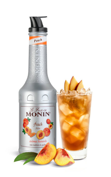 OUTLET - Puree PEACH MONIN 1 L - Brzoskwinia