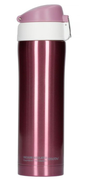 Asobu Diva Cup Rose/White kubek termiczny 450 ml - NIEDOSTĘPNY