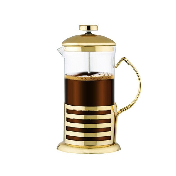 Zaparzacz w stalowym złotym koszyczku Altom 600ml