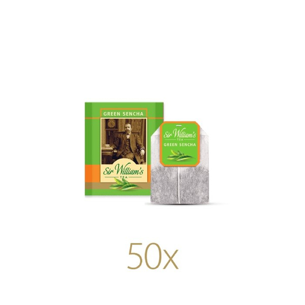 Zielona herbata Sir Williams Tea Green Sencha 50x1,6g
