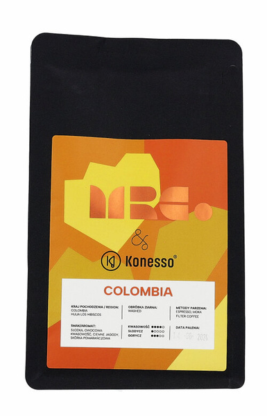 Kawa ziarnista MRC & Konesso Kolumbia Excelso 250g