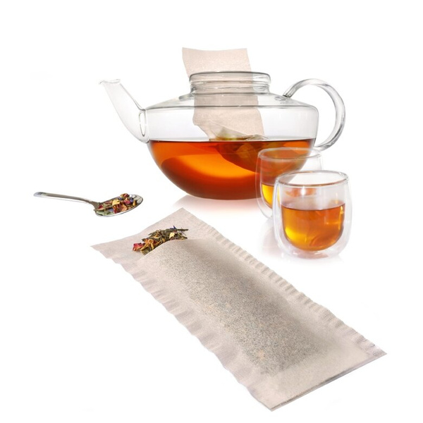 OUTLET - Filtry do herbaty Finum Teaflip Brown L 100szt. - Brązowe