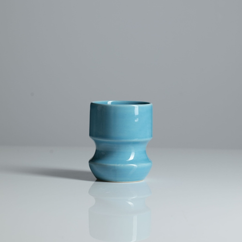 Kubek not.bad studio DUO 350ml - Jasny Niebieski wklęsły