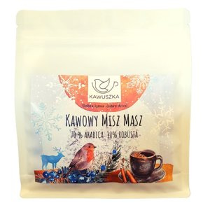 Zimowa kawa ziarnista Kawuszka Kawowy Misz Masz 250g - NIEDOSTĘPNY