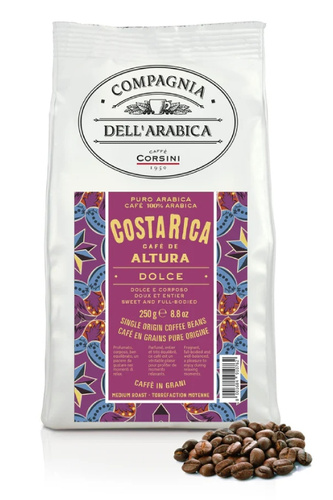 Kawa ziarnista Compagnia Dell'Arabica Costa Rica Altura 250g - opinie w konesso.pl