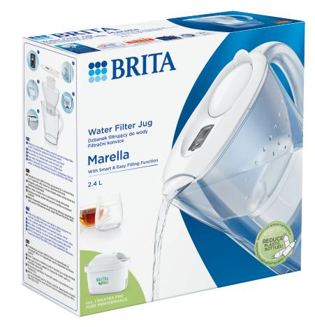 Dzbanek filtrujący BRITA Marella MAXTRA PRO Pure Performance 2,4 L - Biały