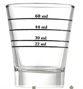 Miarka do espresso Shot Glass - 60ml - NIEDOSTĘPNY