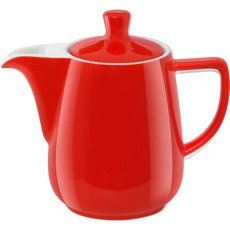 Porcelanowy dzbanek do kawy Melitta 0,6l - Czerwony - opinie w konesso.pl