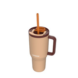 OUTLET - Kubek termiczny ze słomką Kambukka RIO 950 ml - Almond Dream