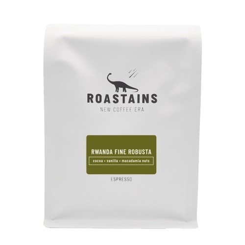 Kawa ziarnista Roastains Rwanda Fine Robusta 1kg – NIEDOSTĘPNY