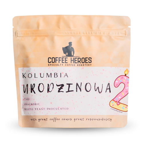 Kawa ziarnista Coffee Heroes Kolumbia Urodzinowa 200g