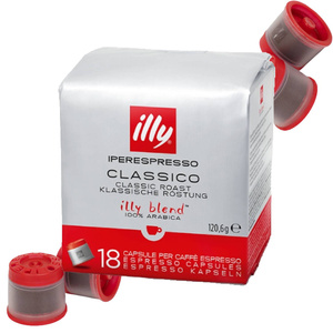 Kapsułki illy Iperespresso Classico - 18 szt.