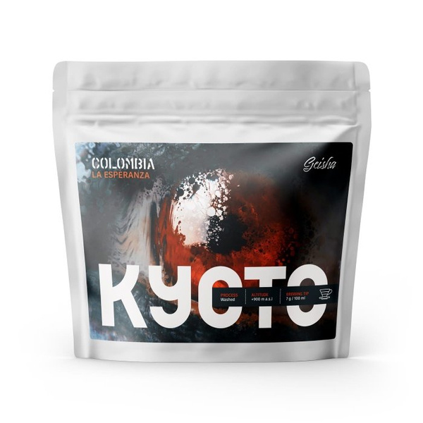 Kawa ziarnista KYOTO Kolumbia La Esperanza Geisha 250g - NIEDOSTĘPNY