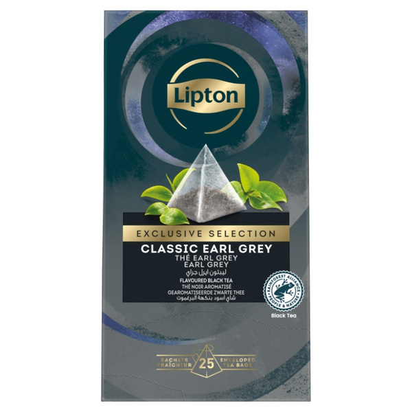Czarna herbata Lipton Exclusive Selection Classic Earl Grey 25x1,8g