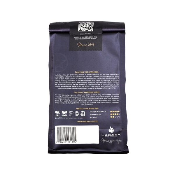 Kawa ziarnista LaCava Black Art Espresso 350g