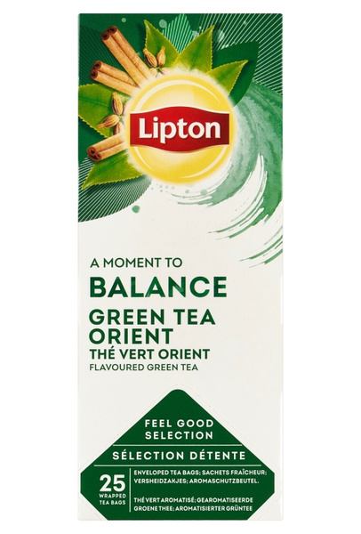 Zielona herbata Lipton Classic Green Tea Orient 25 kopert