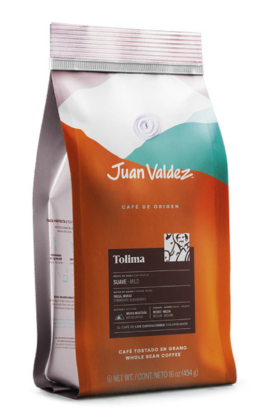 Kawa ziarnista Juan Valdez Single Origin Tolima 454g